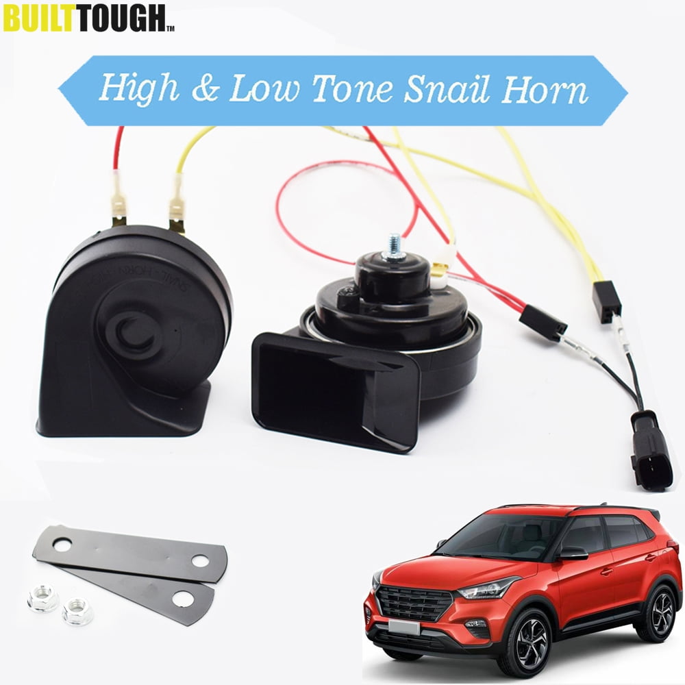 1 SET Car Snail Horn For Hyundai Creta ix25 2014 2015 2016 2017 2018 ...