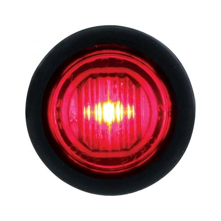 1 SMD LED MINI CLEARANCE/MARKER LIGHT COMPETITION SERIES - RED LED/RED LENS