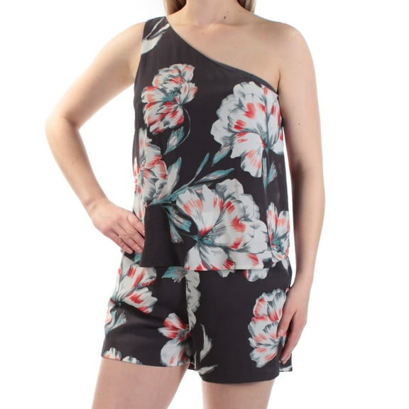 1. STATE $119 Womens New 1613 Gray Floral Romper 2 B+B