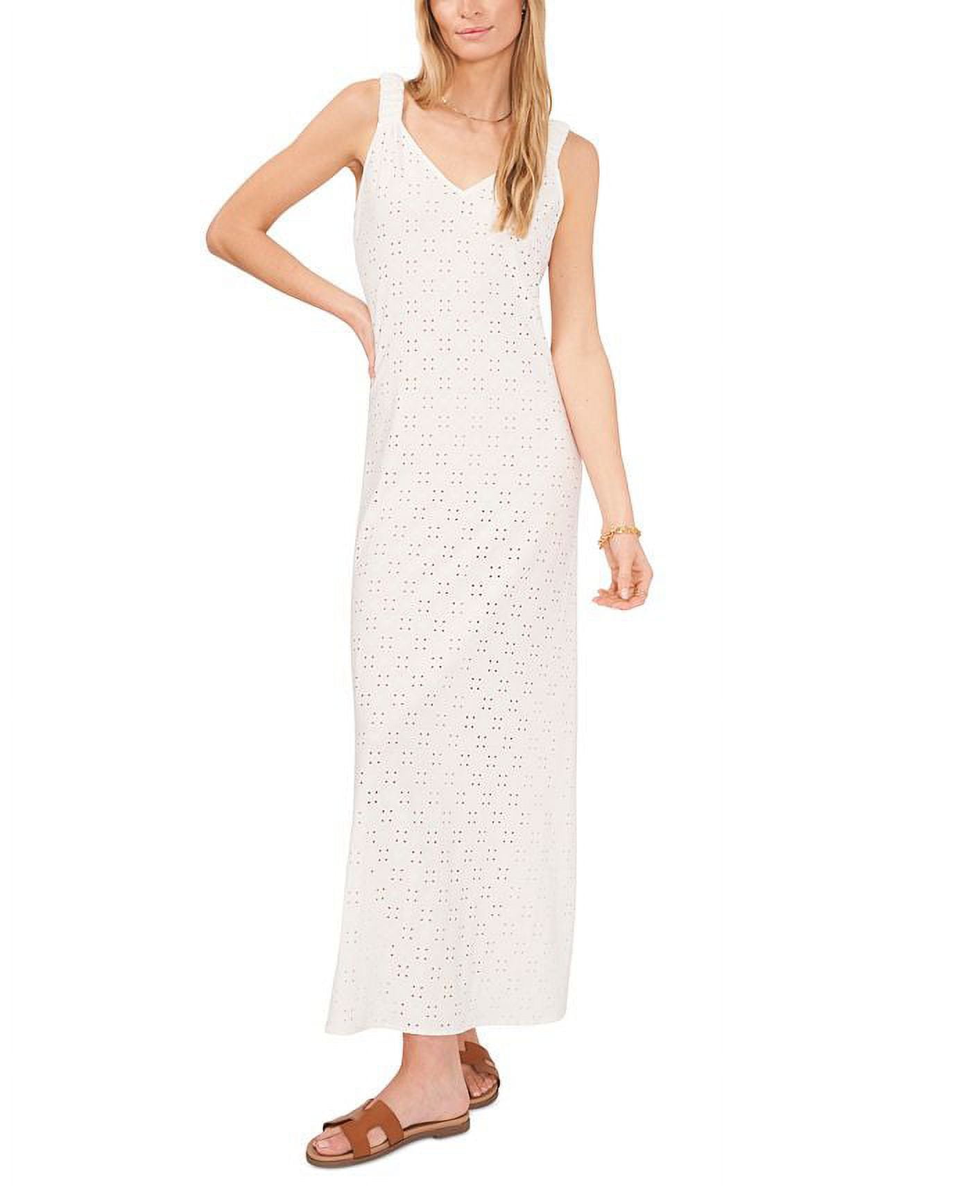 1.STATE Women's Eyelet Maxi Dress Cover Up Swimsuit White Size Medium -  Walmart.com
