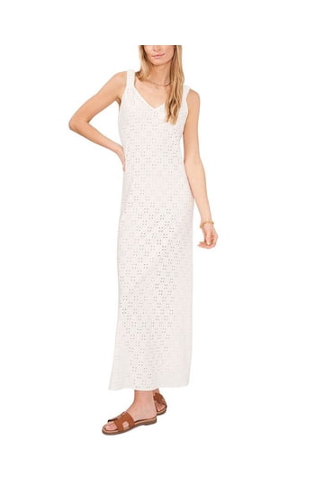 1 state dresses 1.STATE Women's Cotton Printed Twist-Front Maxi Dress