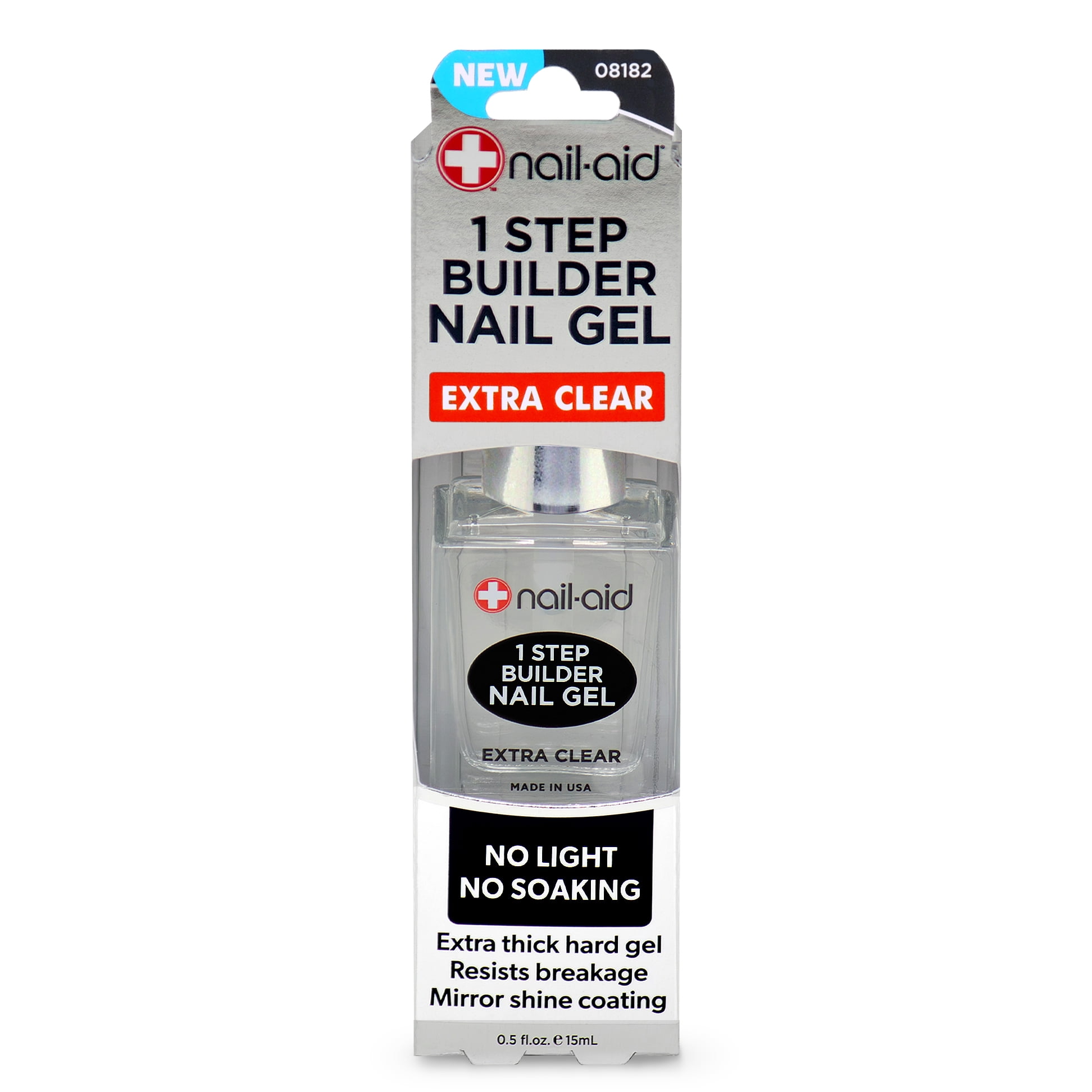 1 STEP BUILDER NAIL GEL - EXTRA CLEAR - Walmart.com