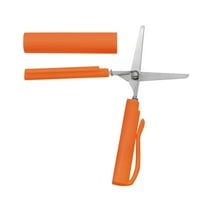 Under $1 Safety Scissors, Folding Pocket Scissors - Compact Pen-Style Cutting Tool for Home & Craft Use, Travel Sewing Scissors, Multi-Color, By Goohae