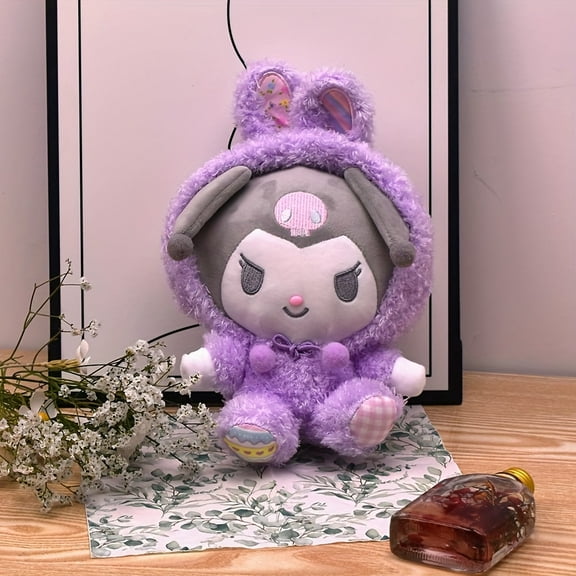 1 Sanrio Cute Plush Toy Kuromi Southwest Roll Hello Kitty My Melody, Suitable for Children Aged 1 and Above. Children's favorite gift