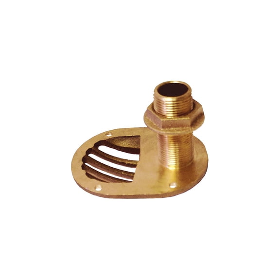 1" Scoop Thru-Hull w/Nut