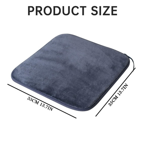1*Seat Cushion Square Strap Garden Chair Pads Seat Cushion for Outdoor Stool Patio Dining Room