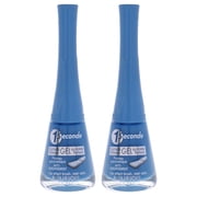 1 Seconde - 54 Blue-Tiful by Bourjois for Women - 0.3 oz Nail Polish - Pack of 2