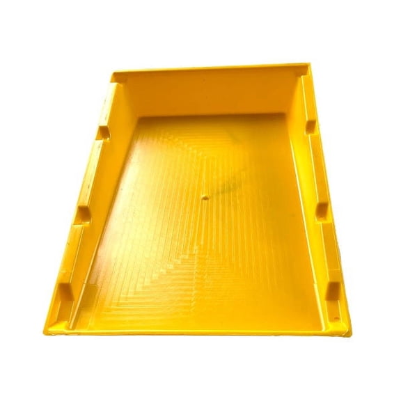 1 Section Droppings Tray  Fits Hatching Time (1 Section) Breeding Cages, Easy To Clean, Lightweight, ABS Plastic, Cimuka, Durable, 3lb