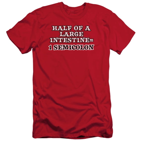- 1 Semicolon - Premium Slim Fit Short Sleeve Shirt - Small