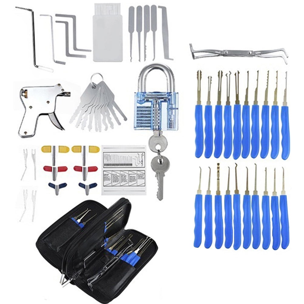 1 Set 0f 56 Pcs Lock Repairing Tool Unlocking Tool Door Opener Lock