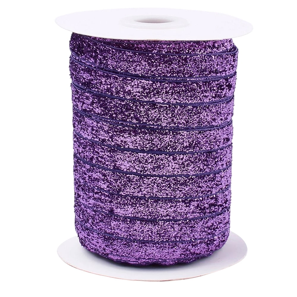 1 Set 1 Roll Glitter Sparkle Ribbon Polyester & Nylon Ribbon Medium ...
