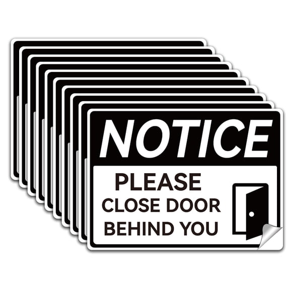 1 Set 10 Sheets PVC Self-Adhesive Identification Cable Label Pasters Organize Markers for Electronics Computers Cable Management Black 13x18cm