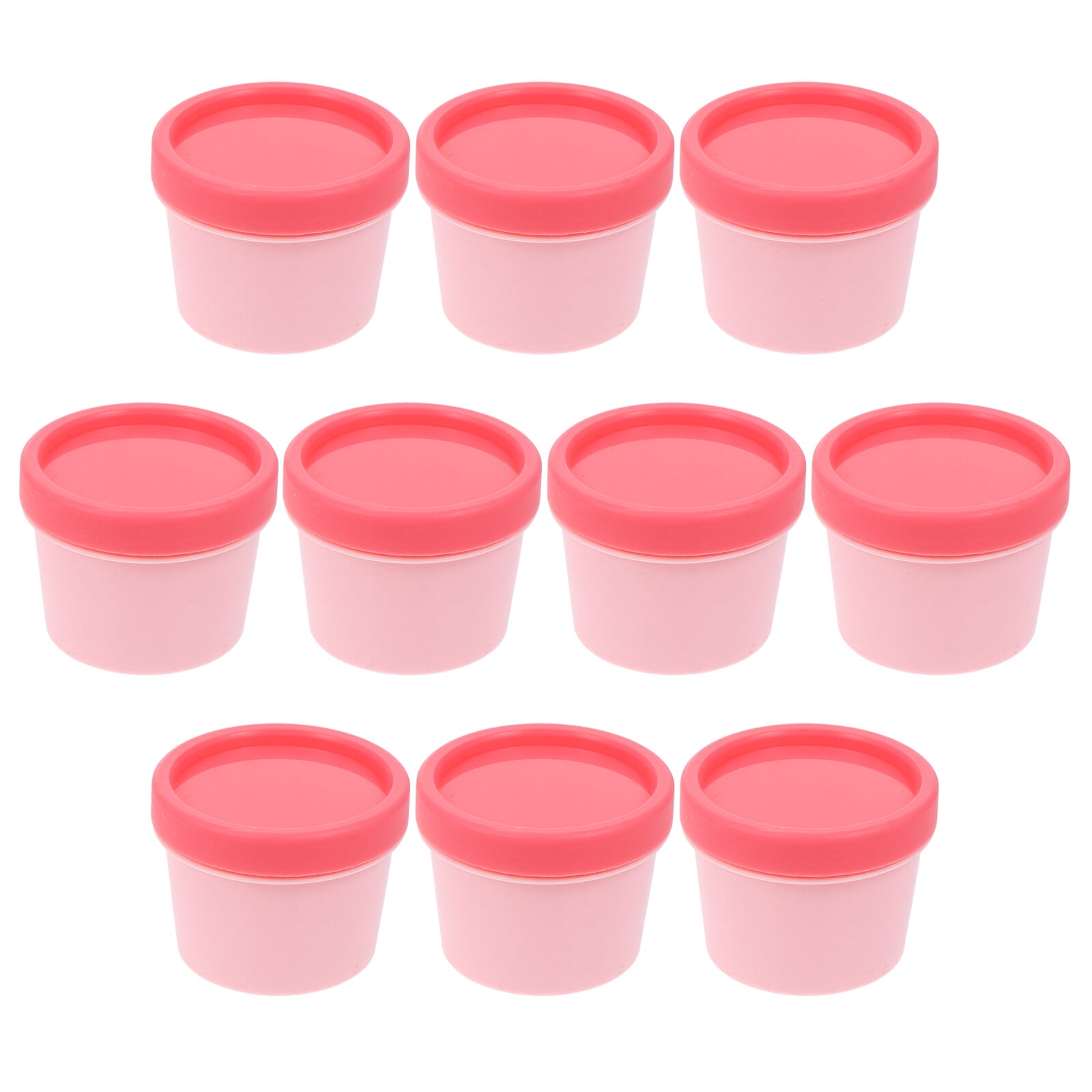 1 Set 10Pcs 100g Ice Cream Freezer Storage Containers Dessert Cups