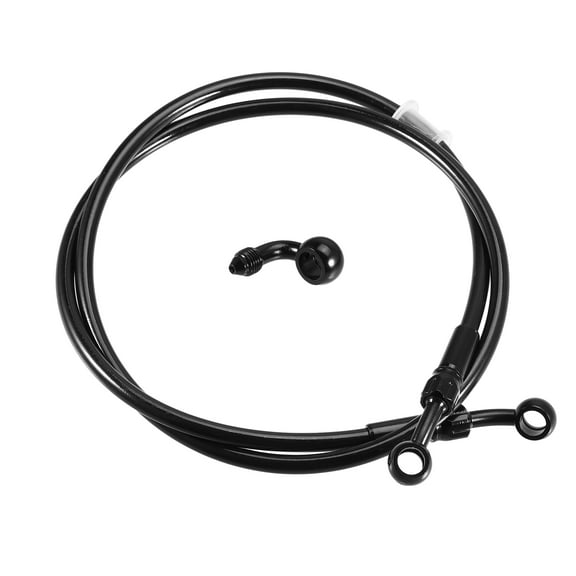 1 Set 110cm Length Brake Hose Motorcycle Hydraulic Brake Line Oil Hose Pipe Fitting with Banjo
