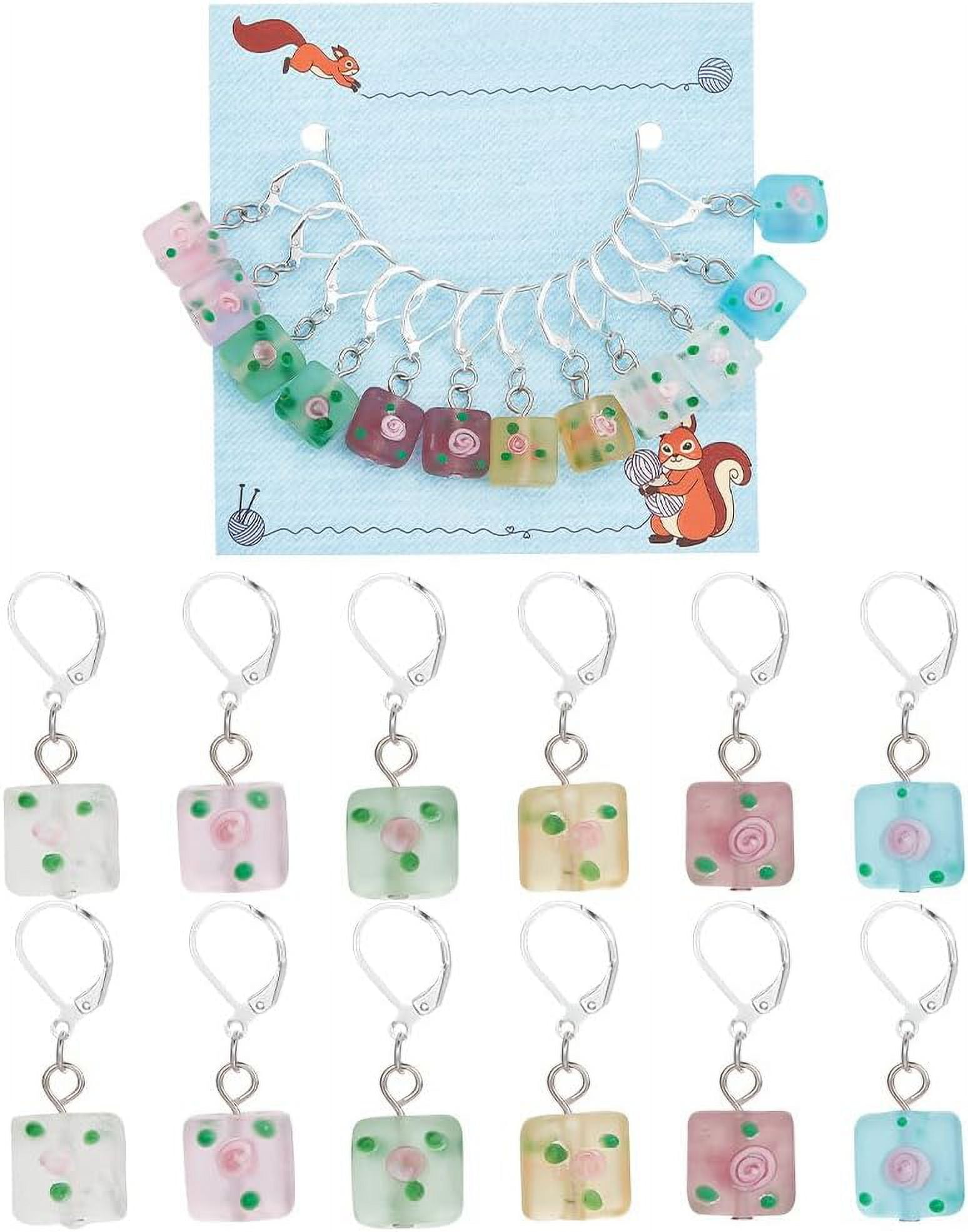 Cute Stitch Markers Crochet SUNNYCLUE 14-PCS Fish Stitch Markers – Cute ...