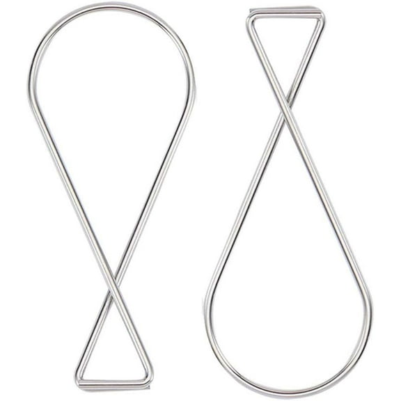 1 Set 120 Pack Ceiling Hook Clips Ceiling Hanger Hooks for Office Classroom Home and Wedding Decoration Hanging Sign from Suspended Tile/Grid/Drop Ceilings