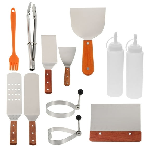 1 Set/12pcs Creative Barbecue Utensils Reusable Barbecue Kit Picnic BBQ Tools