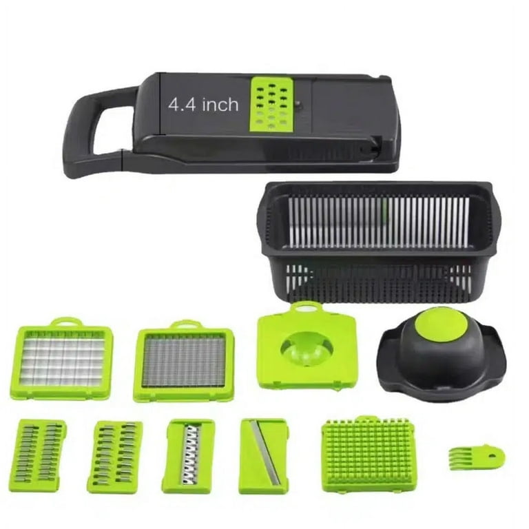 1 Set, 14 In 1 Super And Professional Vegetable Chopper, Onion Chopper,  Food Chopper, Multifunctional Vegetable Cutter, Veg Onion Dicer, Salad And  Pot