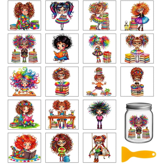 1 Set 18Pcs Plastic Silhouette for Lighting Decoration Paper Cut Light Human 100x90mm