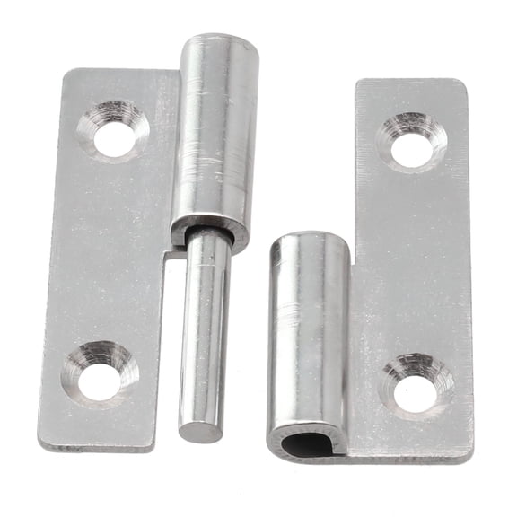 1 Set 2/2.5/3 Inches Detachable Hinge Slip Joint Flag Lift Off Detachable Door Stainless Steel Door Hinge Door Limit Hinge
