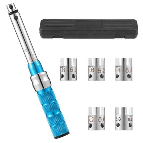 1 Set 2 To 10 NM Steel Spoke Torque Wrench Professional Precision Calibrationblue)