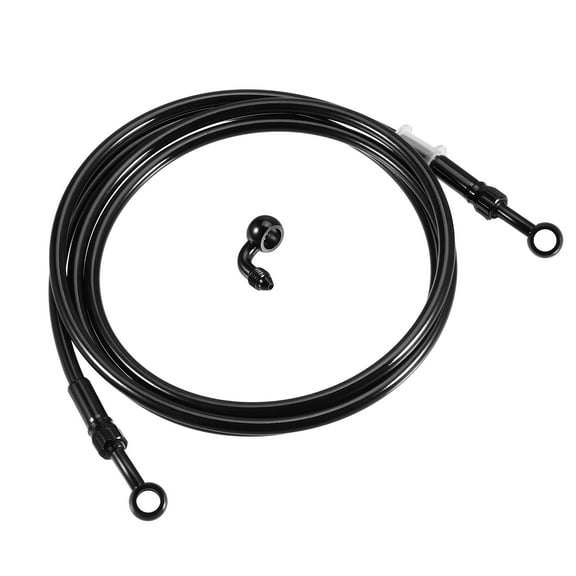1 Set 200cm Length Brake Hose Motorcycle Hydraulic Brake Line Oil Hose Pipe Fitting with Banjo