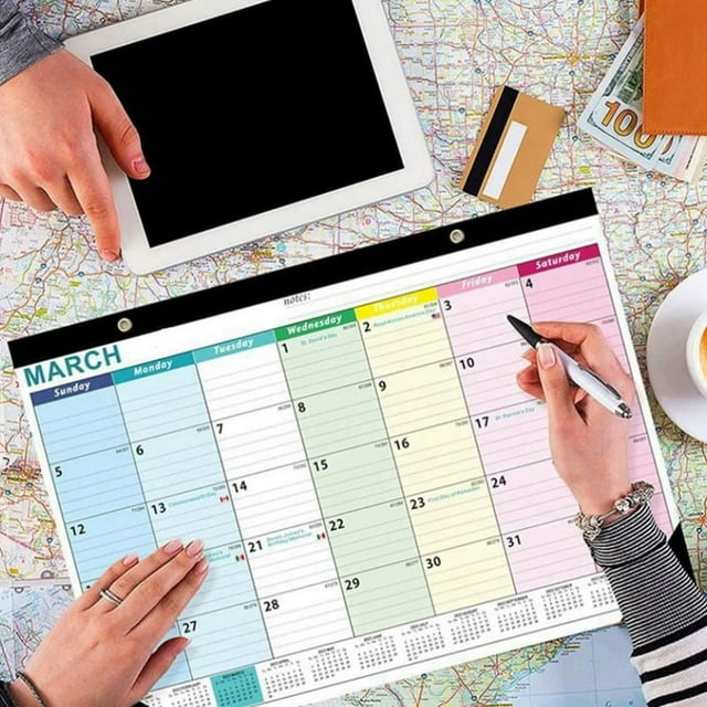 1 Set 2024 Calendar Wall Calendar 2024 2025, 18 Months Wall Calendar