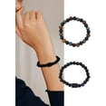 thumbnail image 1 of 1 Set 2Pcs 12 Constellation Horoscope Bracelet Zodiac Capricorn Bracelets Capricorn Horoscope Beaded Bracelet for Women Men Birthday Jewelry Bracelet Gifts, 1 of 3