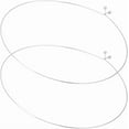 thumbnail image 1 of 1 Set 2Pcs 304 Stainless Steel Choker Necklace Making Rigid Necklaces Stainless Steel Color Inner Diameter: 13cm, 1 of 8