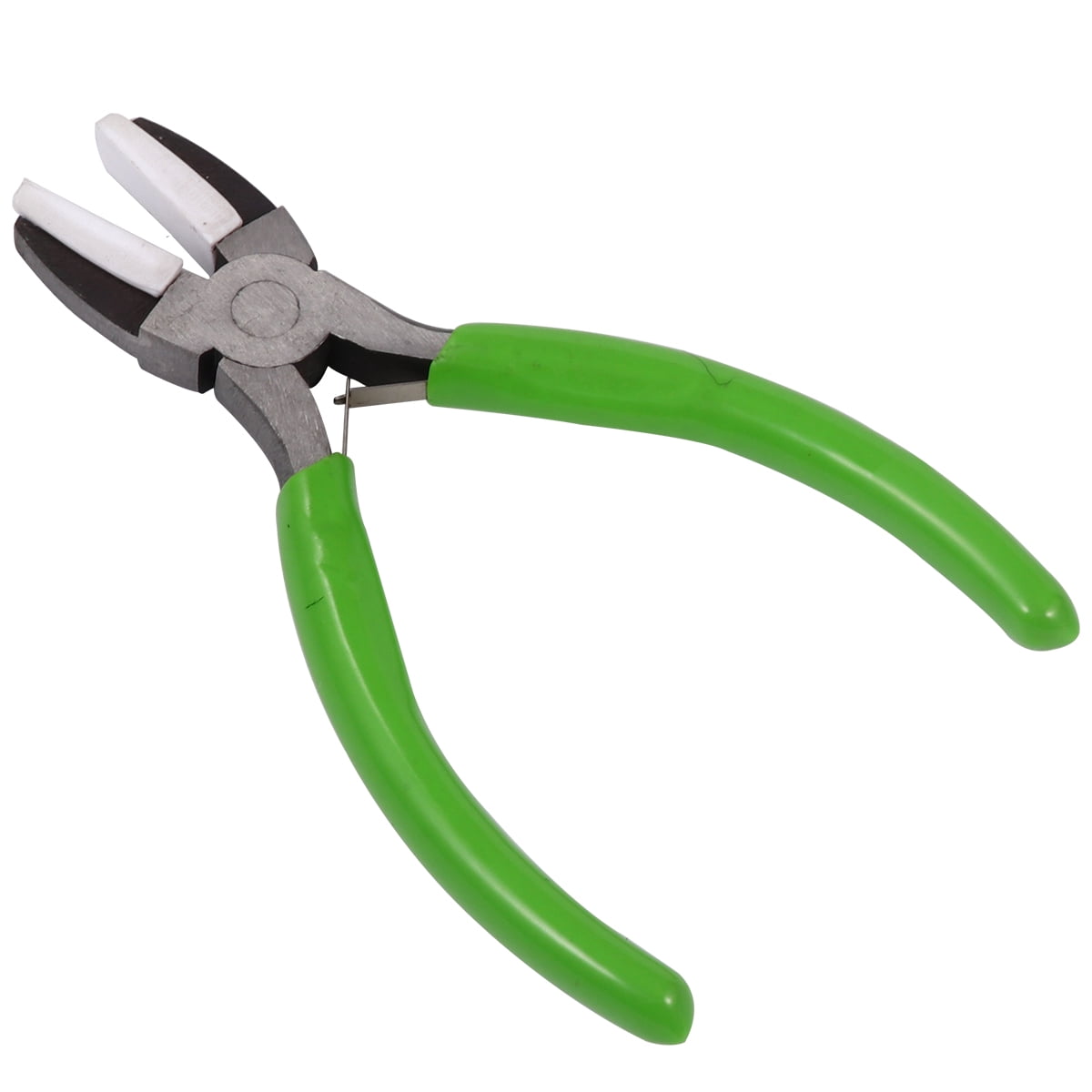 1 Set 2Pcs 5.5inch Pliers with Plastic Handle Manual Pliers Jewelry