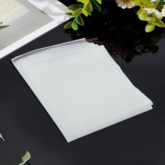 1 Set 2Pcs Rectangle EVA Waterproof Drawstring Bags Frosted Gift Storage Pouches WhiteSmoke 45x35x0.02cm for DIY