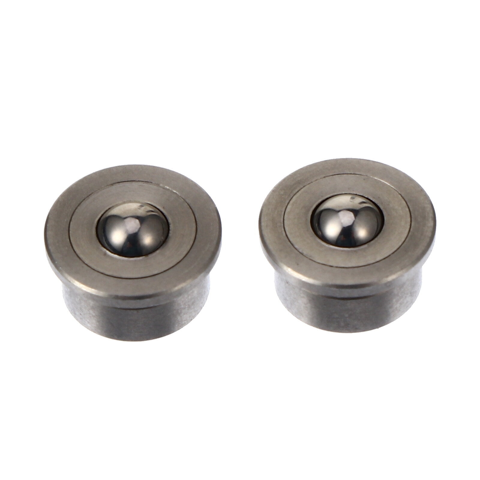1 Set/2pcs Roller Ball Transfer Bearing Metal Rotation Ball Caster