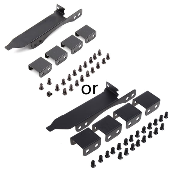 1-Pack 3 Fan Mount Rack PCI Slot Bracket for Video Card DIY Support 9cm/12cm Fan Computer Radiator Holder