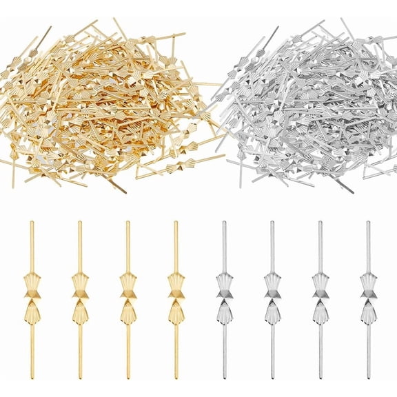 1 Set 300Pcs 2 Colors Chandelier Connector Clip Chandelier Bow Tie Clips Lamp Bow Tie Connectors Chandelier Replacements for Fastening Lamp Ceiling Light Parts Chandelier Connectors
