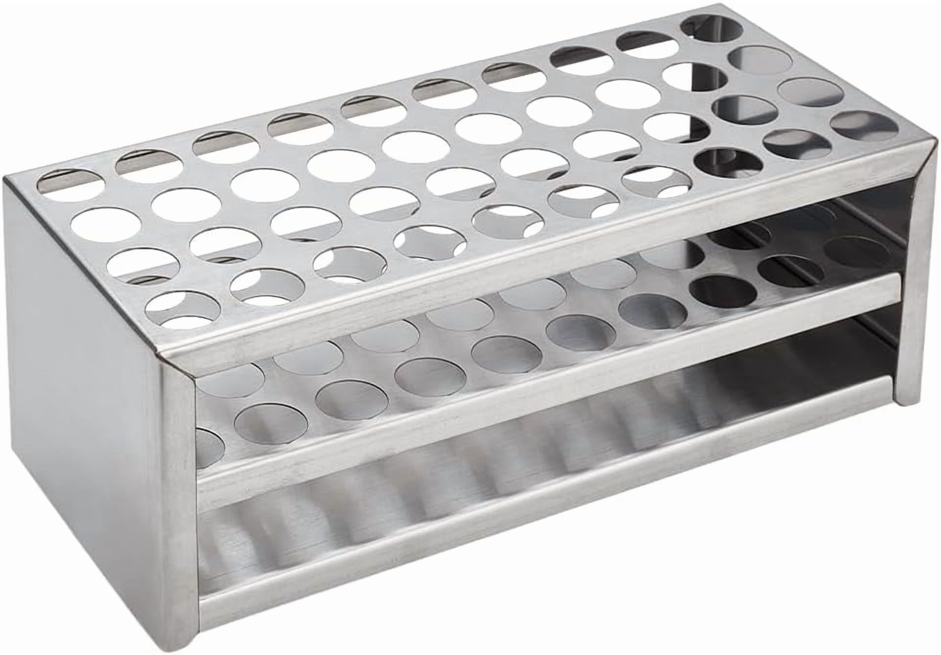 1 Set 304 Stainless Steel Multi-Use Cylinder Tube Display Racks Lab ...