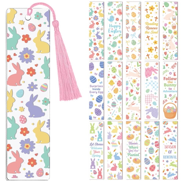 1 Set 30Pcs 15 Styles Plastic Heat Transfer Film Stickers for UV Sublimation Cup Rabbit 120x30mm 2pcs/style