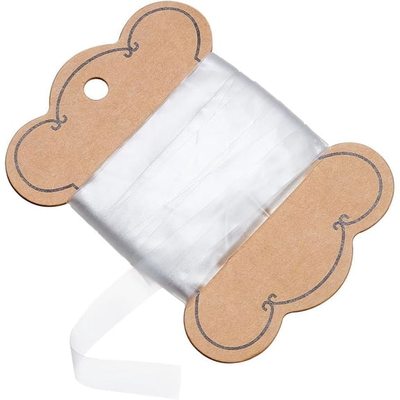 1 Set 30m Flat TPU(Thermoplastic Polyurethane) Elastic Ribbon Frosted Ribbon Clear 10mm