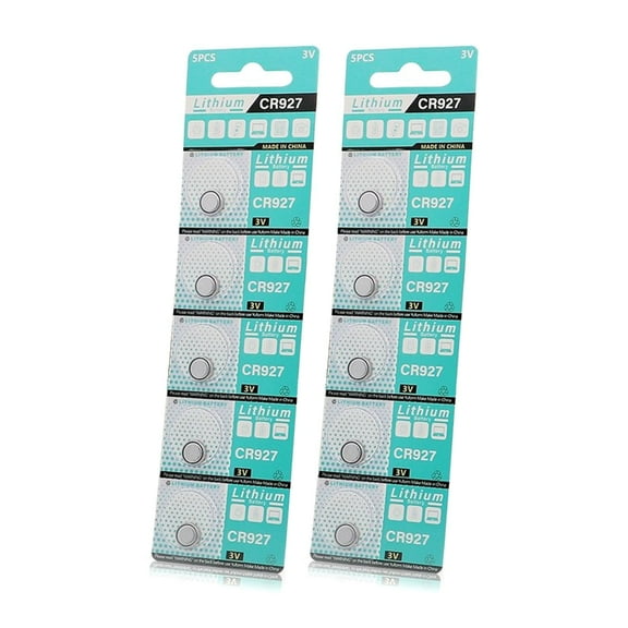 1 Set 3V Lithium Batteries CR 927 for Watches Calculators and Remote Control Toy