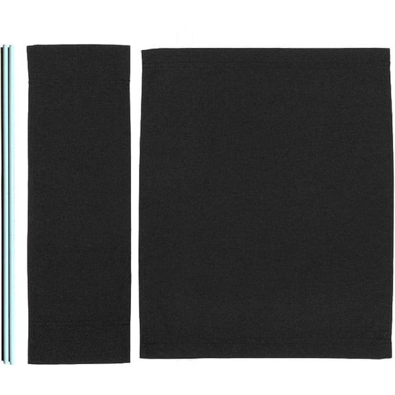1 Set (3pcs) 20.86" L x 16.14" W Directors Chair Canvas Replacement Director with Rond Fiberglass Stick for Chairs Covers Canva ()