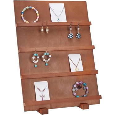 Rustic Wooden Jewelry Display Holder Bracelet Watch Display Rack - China Wooden Jewelry Rack And