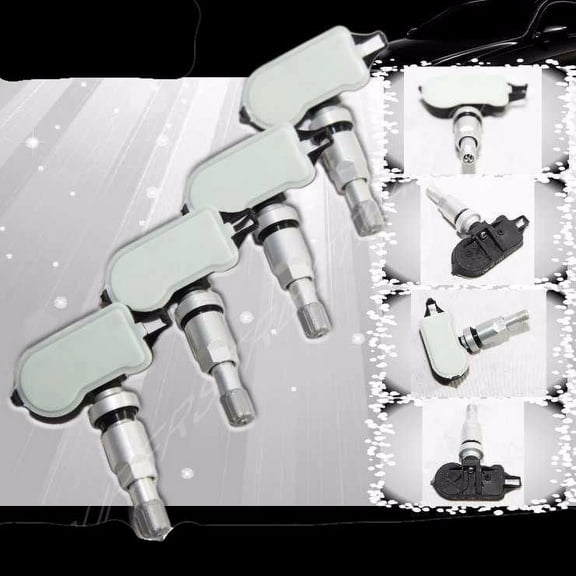 1 Set 4PCS Tire Pressure Sensor TPMS for GMC Honda Ford Chrysler Chevy Cadillac 56029465AB 68001696AB replace to vdo se10001hp TRW sensor TPMS RP 6201ACx4