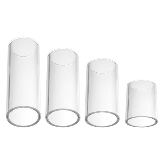 1 Set/4pcs Professional Guitar Slide Guitar Slide for Electric Wood Guitar