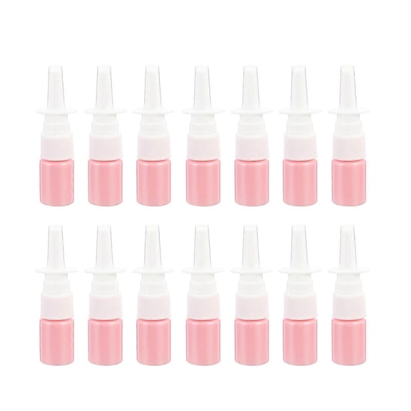 1 Set 50Pcs 5ml PET Spray Bottles Nasal Spray Empty Bottles Travel Bottles