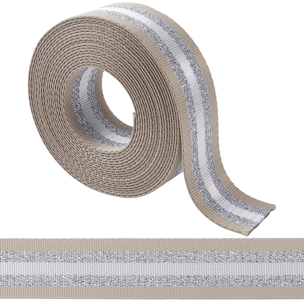 1 Set 5Yards Polyester Ribbon Clothes Accessories Tan 1-1/2 inch(38mm ...