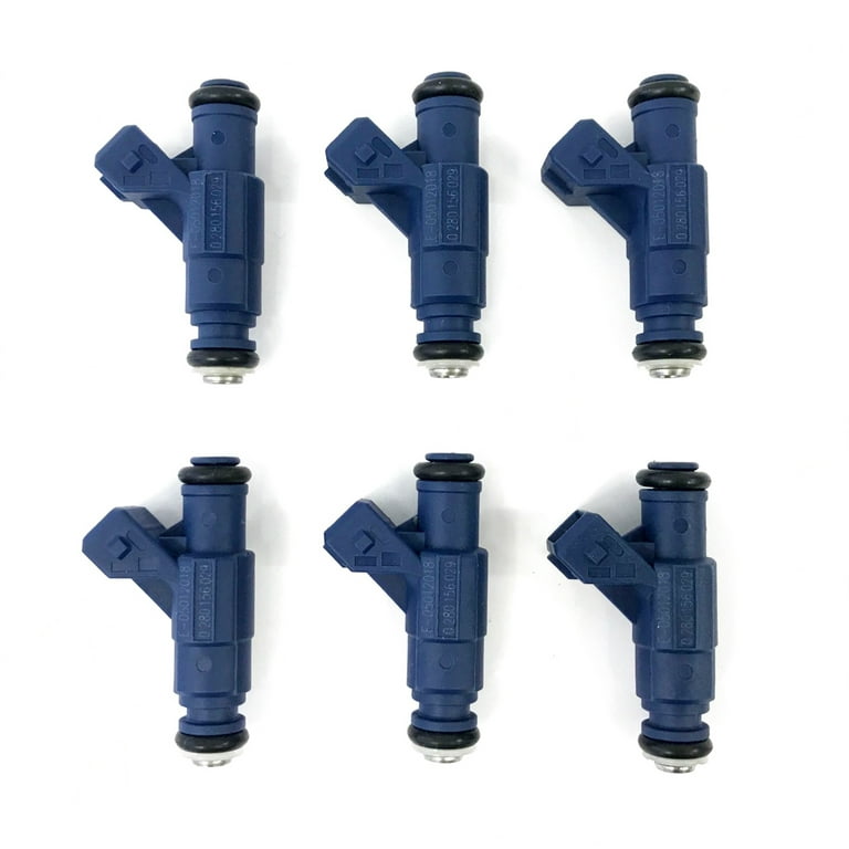 6 x FUEL INJECTORS for FORD RANGER 4L V6 04 INJECTOR BLUE 6 x FUEL INJECTORS for FORD RANGER 4L V6 04 INJECTOR BLUE