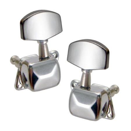 1 Set 6 Pieces guitar Instruments tuning Pegs Machine Heads 3L3R Chrome Locking Tuning Keys