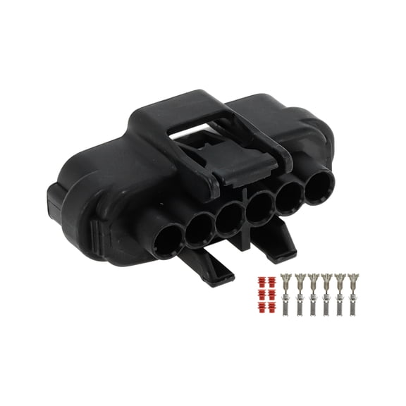 1 Set 6 Pin Throttle Position Sensor Connector Plug for TOYOTA 4RUNNER 2011-2023 Female AdapterTerminal Housing Plug Connector No.9098011858