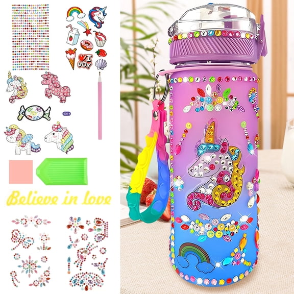 1 Set 600 ML Acrylic Water Bottle Kit Professional Structural Hydrationstyle01)