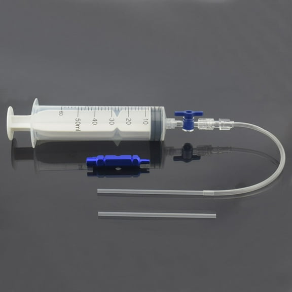 1 Set 60Ml Motorcycle Bike Scooter Reverse Brake Bleeding Syringes Kit Syringes, A