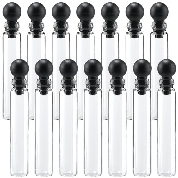 1 Set 60Pcs Glass Empty Perfume Sample Bottles Essential Oil Test Tube ...